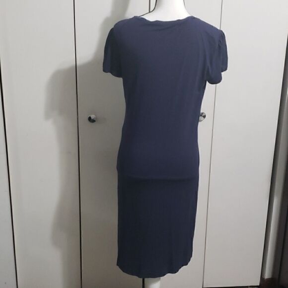 Love Moschino Cotton Jersey Midi Dress Size 8 - Picture 4 of 7